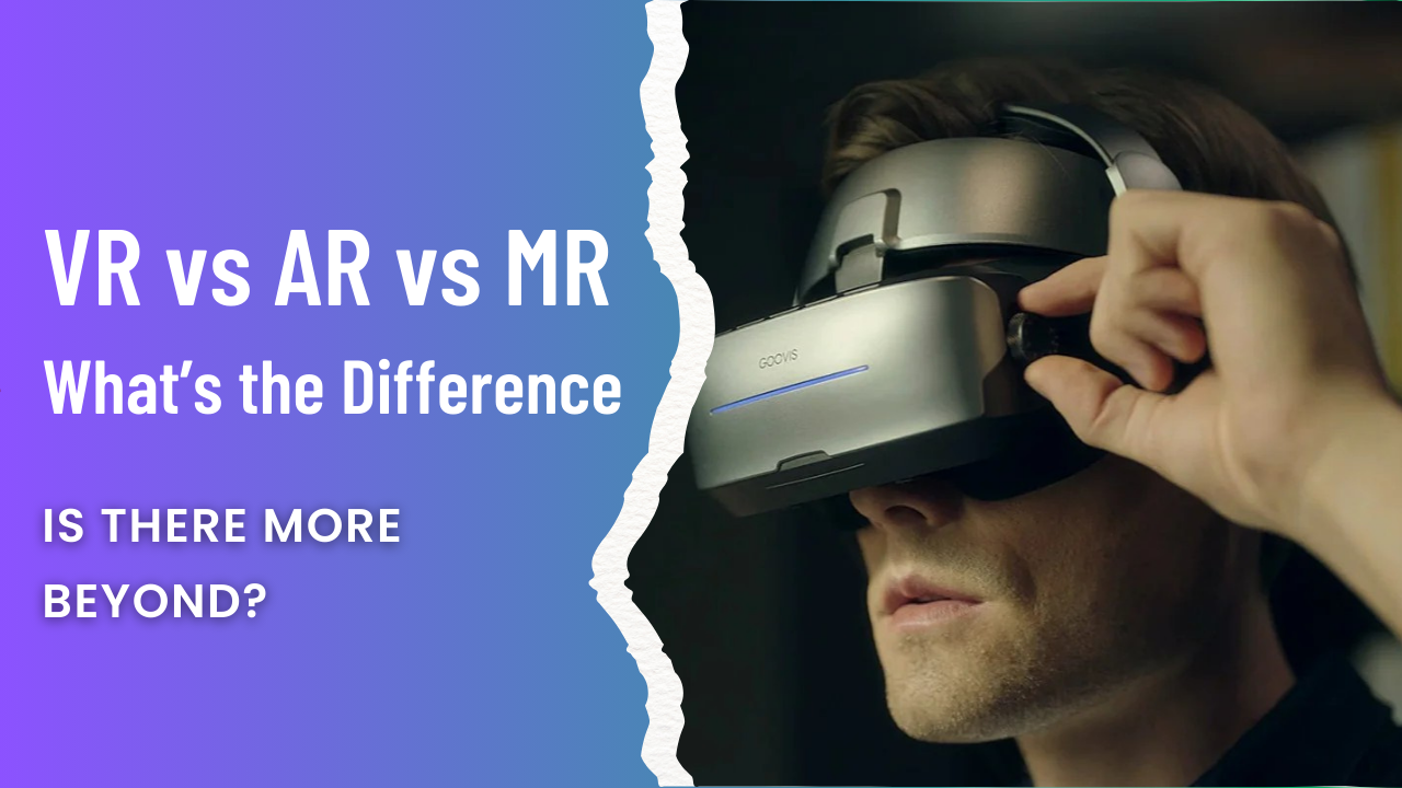 VR vs AR vs MR - GOOVIS