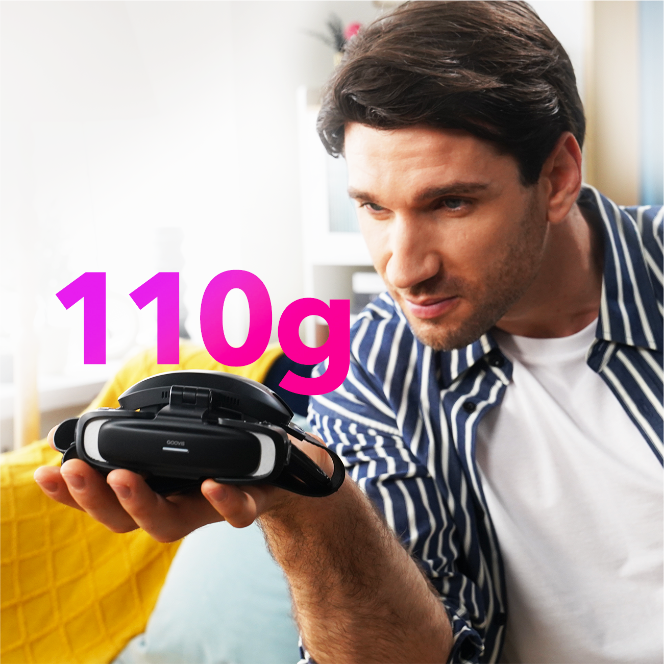 GOOVIS Art Open Design Head Mounted Display For Multitasking Only 110g goovis-art-open-design-head-mounted-display-for-multitasking-only-110g