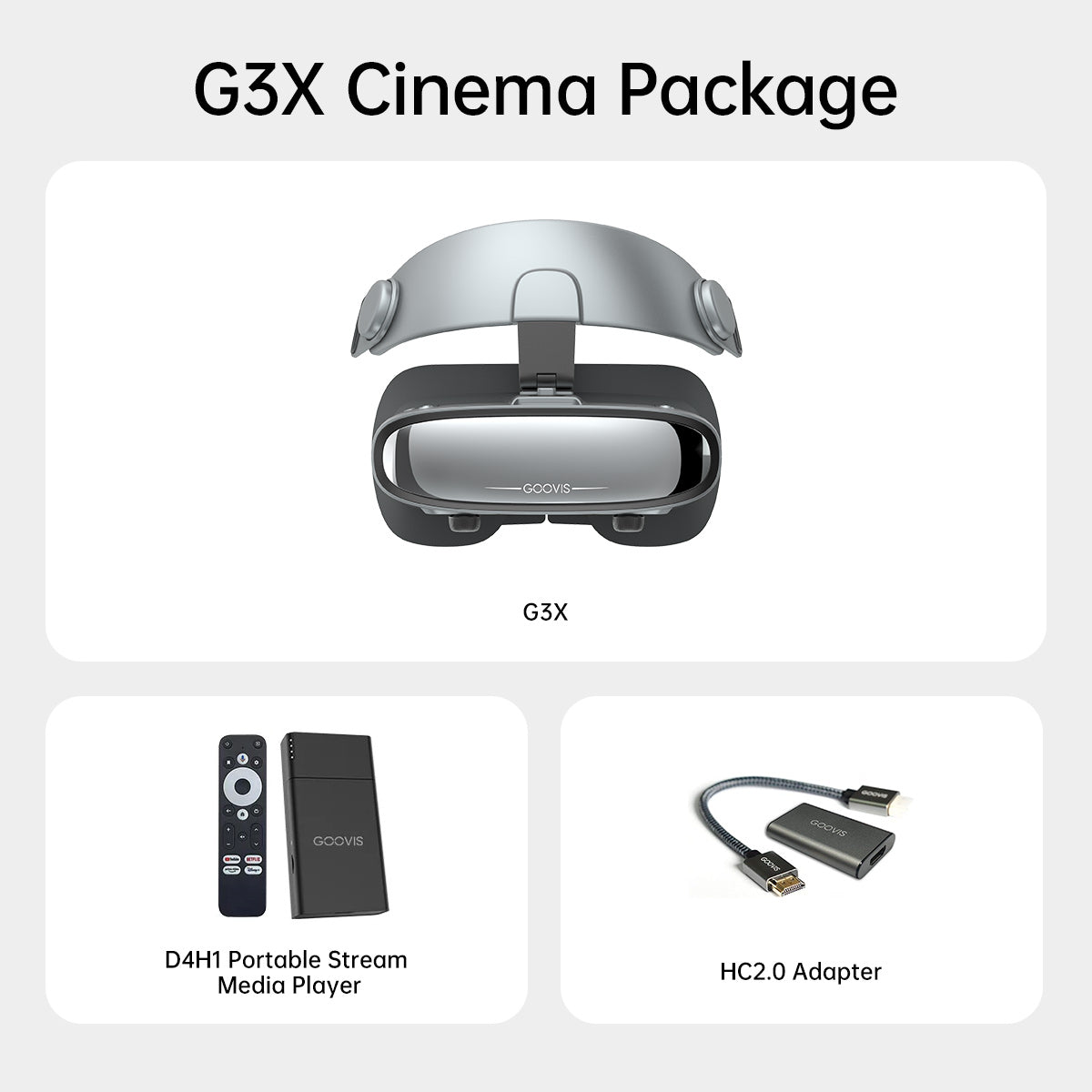 GOOVIS G3X - OLED VR Headset