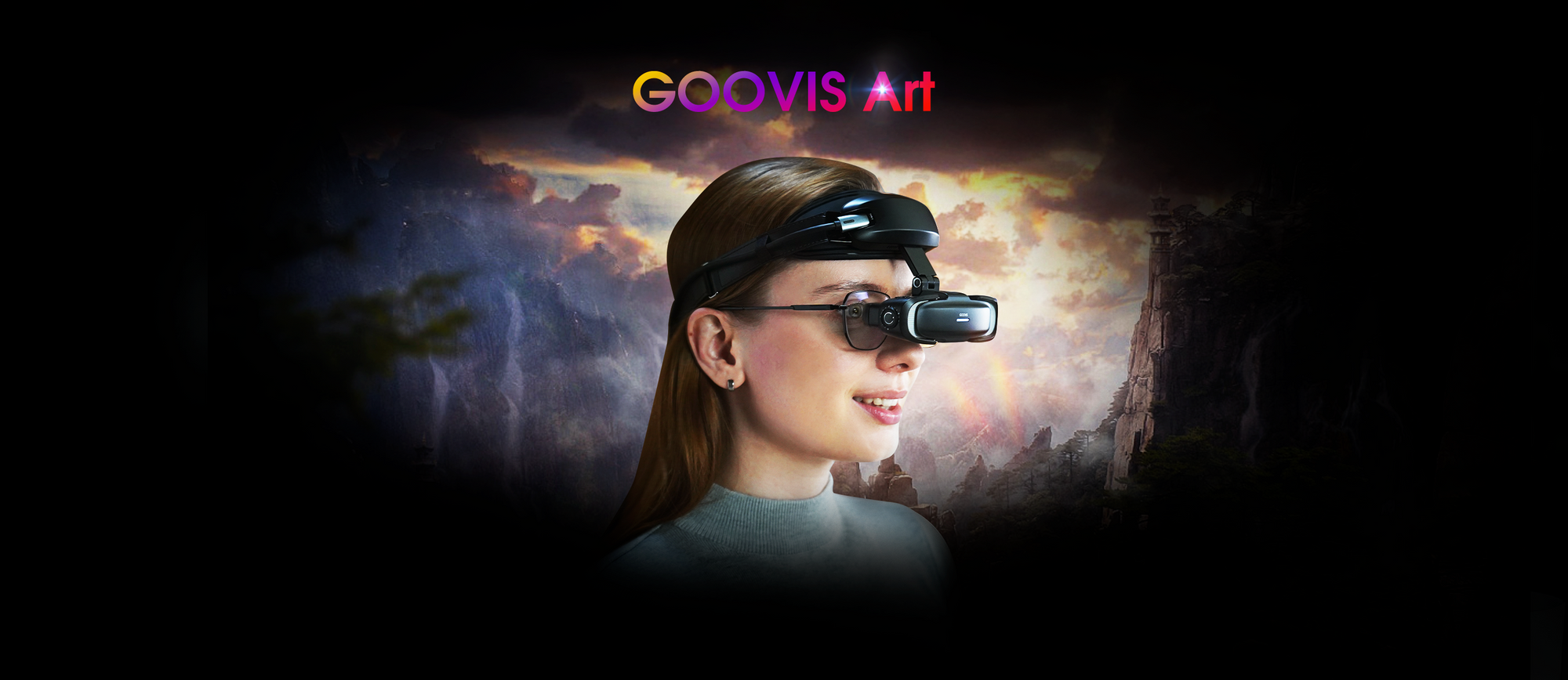 Goovis Art Unique Open Design Xr Head Mounted Display Goovis Art Unique Open Design Xr Head Mounted Display