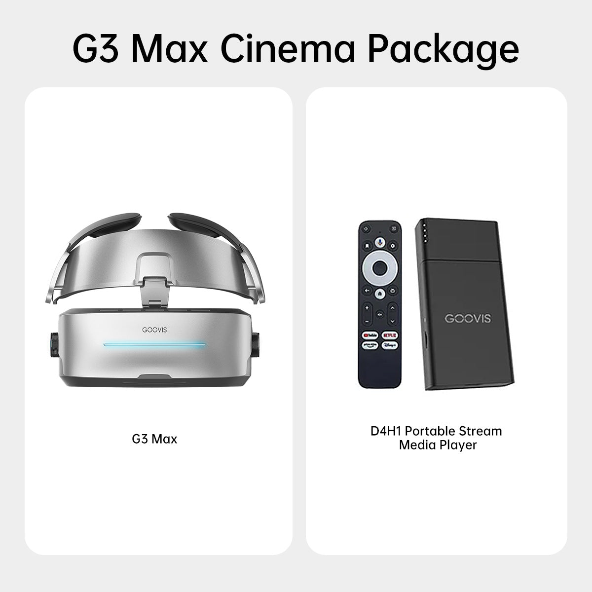 GOOVIS G3 Max - 3D VR Headset