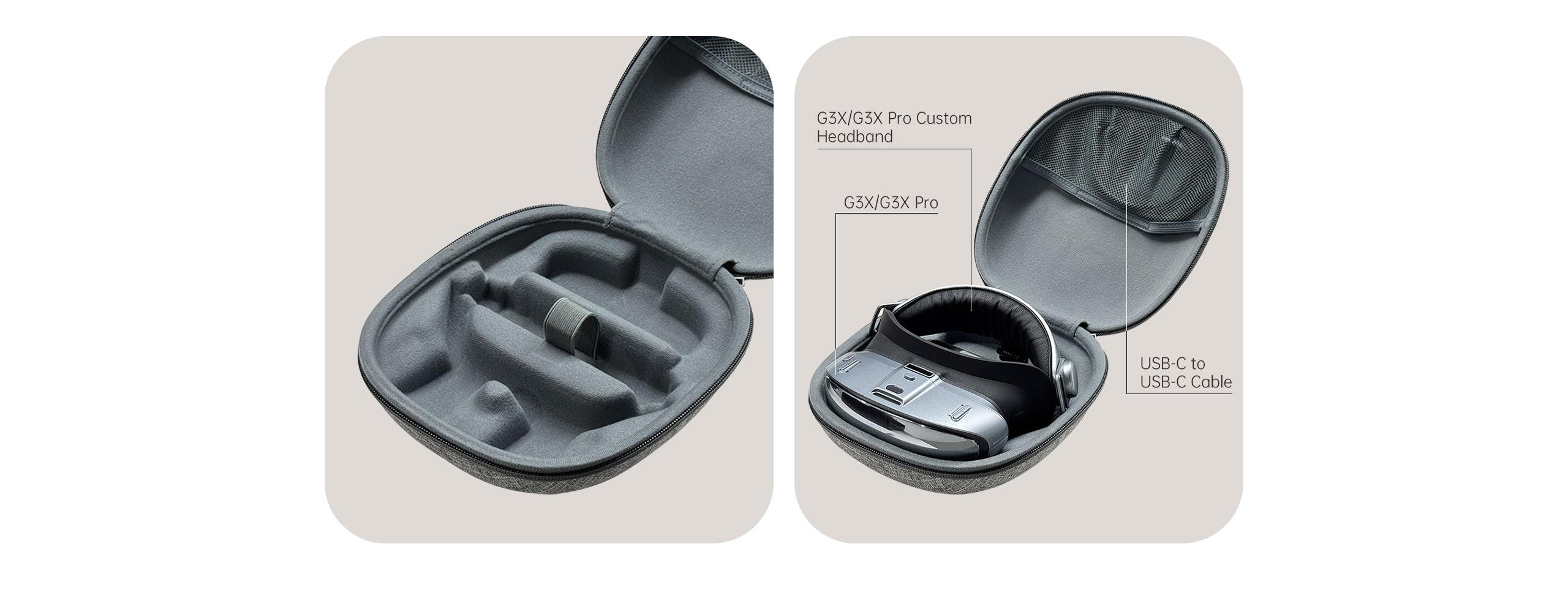 GOOVIS G3X Carry Case - Compact, Durable, Custom-designed