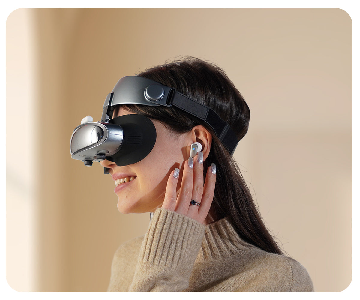 【未使用品】GOOVIS WIRELESS XR EARBUD Amazon.com: Goovis GE10 Wireless XR Gaming Earbuds - Low