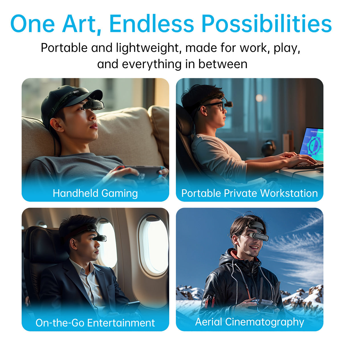 GOOVIS Art - AR Video Glasses