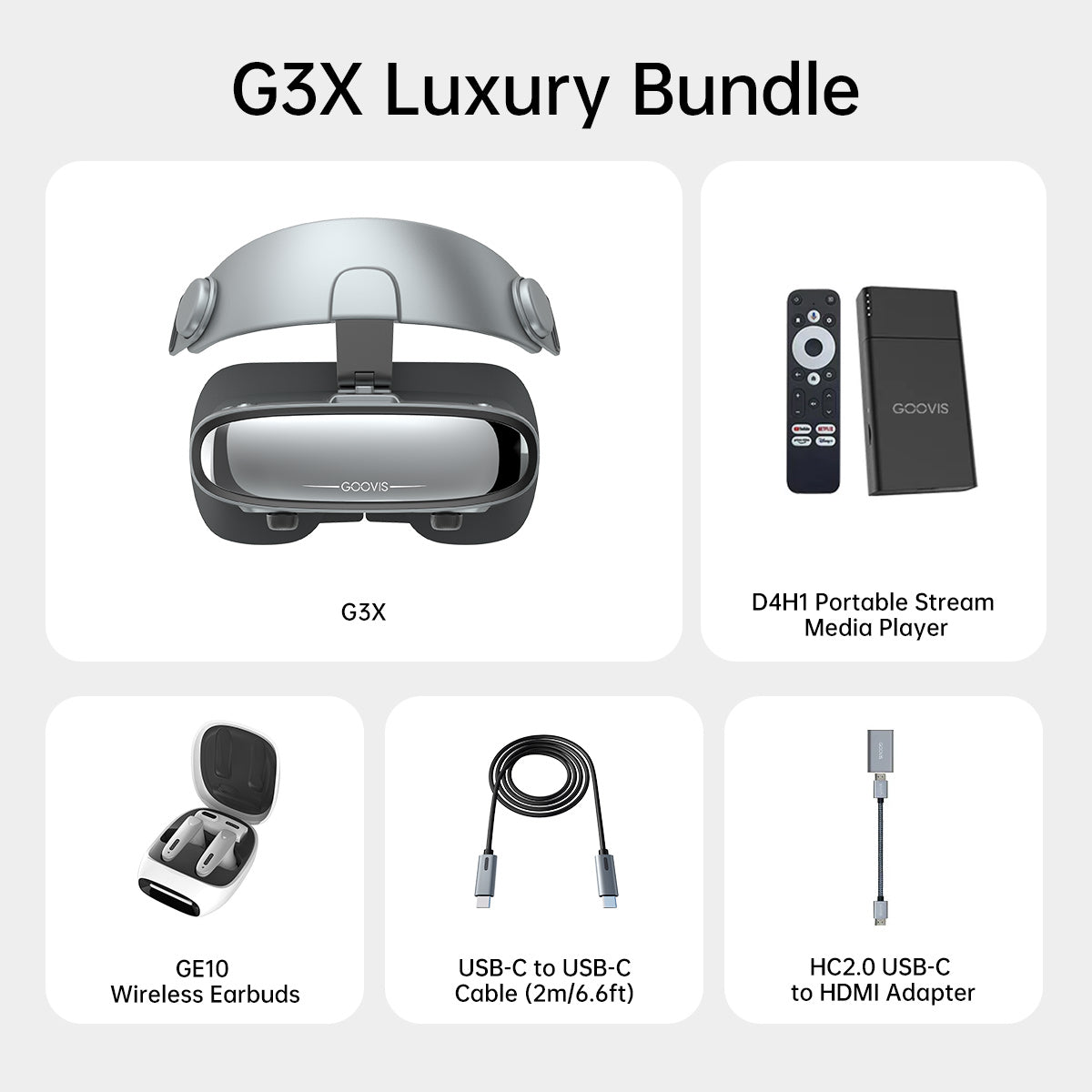 GOOVIS G3X - OLED VR Headset