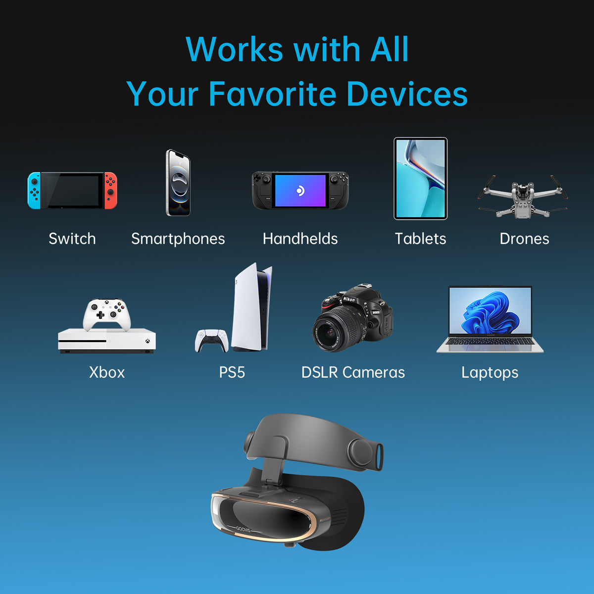 GOOVIS G3X Pro - Best VR for Movies