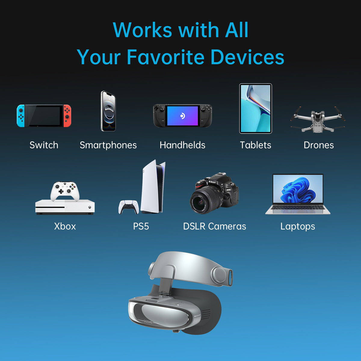 vr goggles comparison GOOVIS G3X