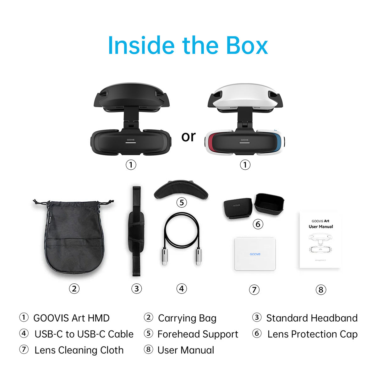 GOOVIS Art - AR Video Glasses