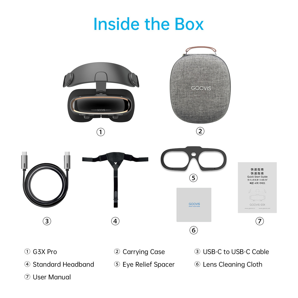 best vr goggles for movies GOOVIS G3X Pro