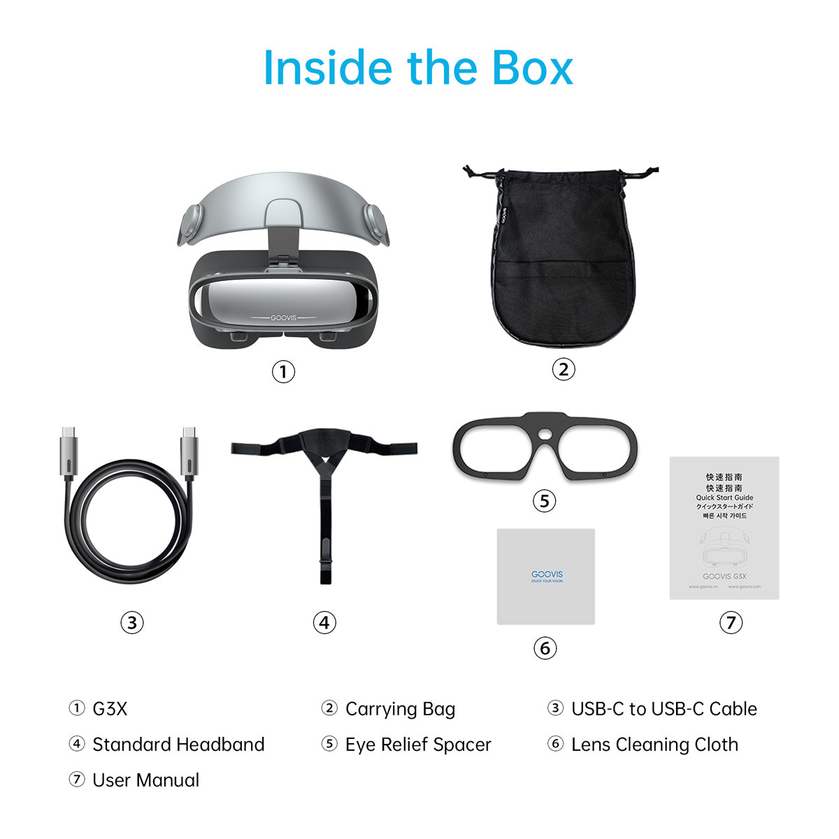 GOOVIS G3X - OLED VR Headset