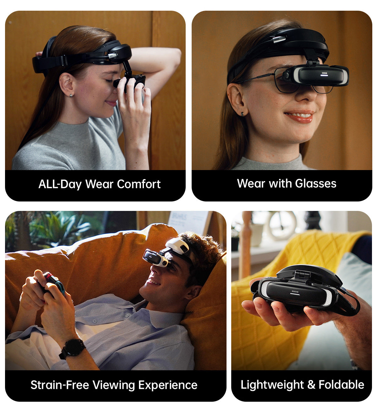GOOVIS ART – Unique Open Design XR Head-Mounted Display
