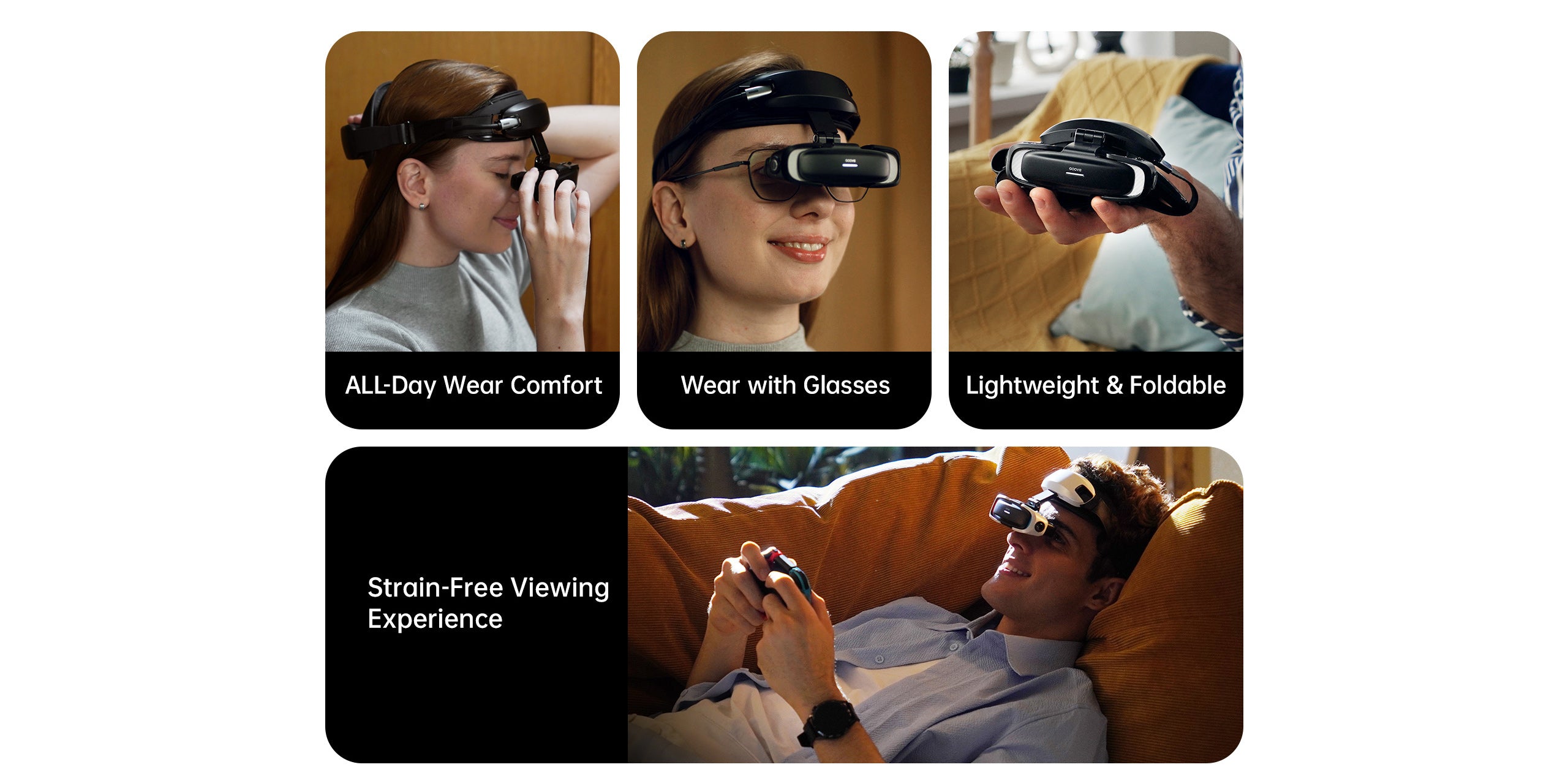 GOOVIS ART – Open-View Headset: 55PPD OLED | 110
