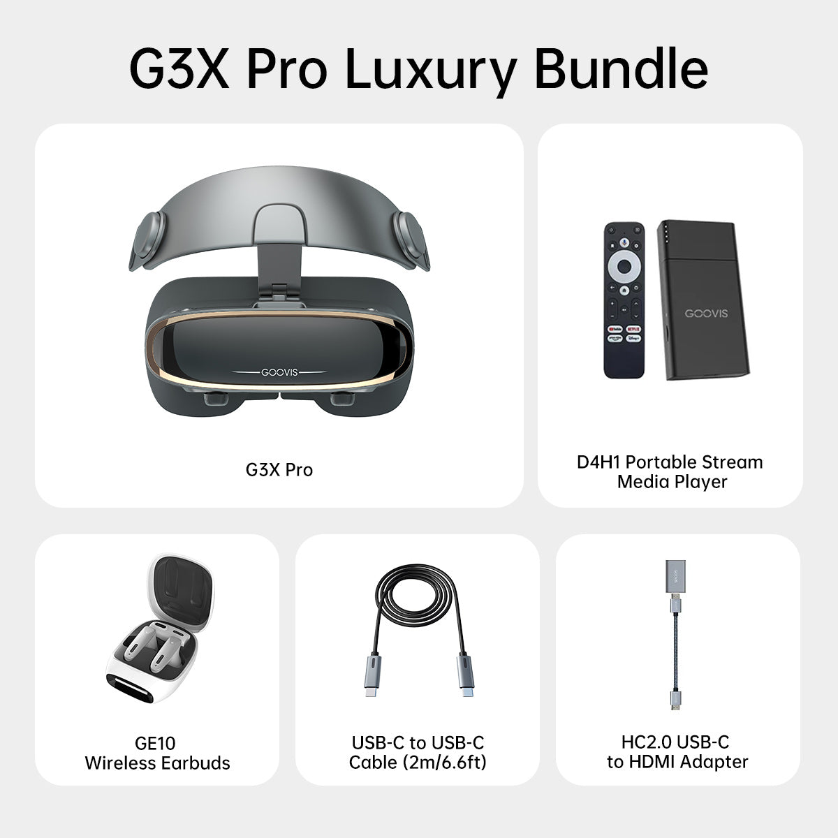 GOOVIS G3X Pro - Best VR for Movies