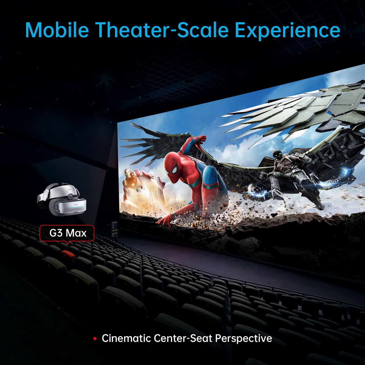 GOOVIS G3 Max Immersive 3D VR Headset for Cinema PS5/Xbox Gaming